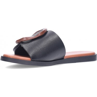 Sandales plates NOA HARMON Thais 9663-M06 MULTI_BLACK