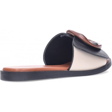 Sandales plates NOA HARMON Thais 9663-M06 MULTI_BLACK