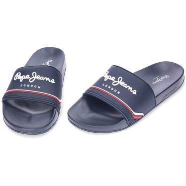 Tongs PEPE JEANS Slider Origin PMS70160 NAVY