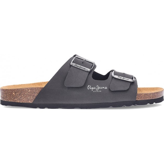 Sandales PEPE JEANS Double Velours PMS80003 BLACK Sandales PEPE JEANS Double Velours PMS80003 BLACK