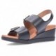 Sandales en cuir MEPHISTO YSABEL BLACK