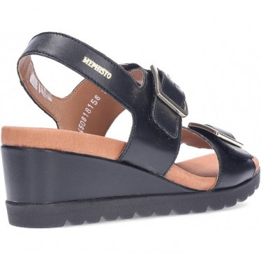 Sandales en cuir MEPHISTO YSABEL BLACK