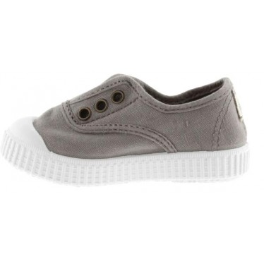 Baskets en toile élastique Victoria 106627 pour enfants GRIS