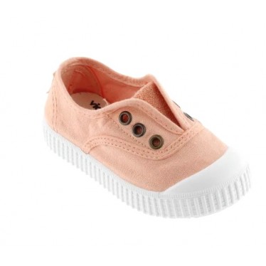 Baskets en toile élastique Victoria 106627 pour enfants CORALINA