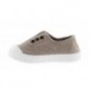 Baskets en toile élastique Victoria 106627 pour enfants BEIGE