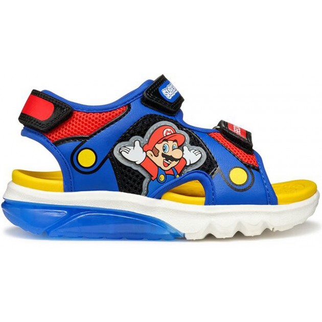 Sandales lumineuses GEOX Mario J55MXD ROYAL_RED Sandales lumineuses GEOX Mario J55MXD ROYAL_RED