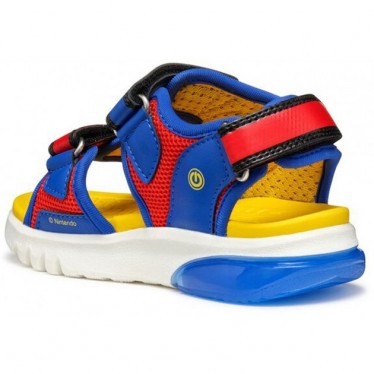 Sandales lumineuses GEOX Mario J55MXD ROYAL_RED
