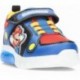 Baskets lumineuses enfant GEOX Super Mario J55LBF ROYAL_RED