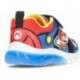 Baskets lumineuses enfant GEOX Super Mario J55LBF ROYAL_RED