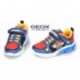 Baskets lumineuses enfant GEOX Super Mario J55LBF ROYAL_RED