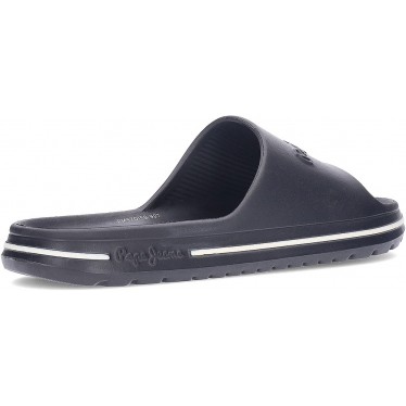 Tongs PEPE JEANS Beach Slide pour homme PMS70159 BLACK