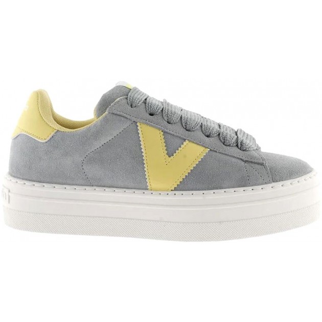 Chaussures de sport Victoria 1092175 Barcelona en daim pour femme AZUL