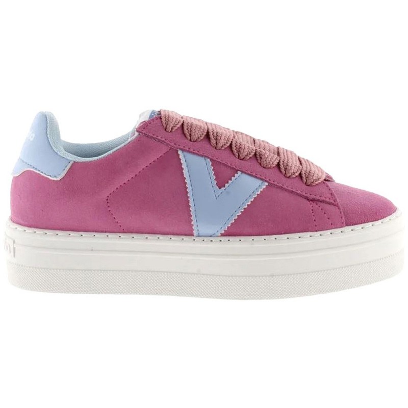Chaussures de sport Victoria 1092175 Barcelona en daim pour femme ROSA