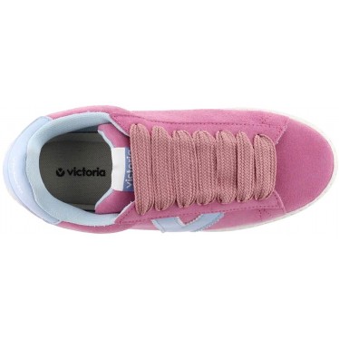 Chaussures de sport Victoria 1092175 Barcelona en daim pour femme ROSA