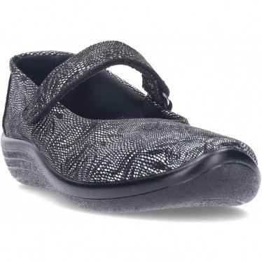 Ballerines pour femmes ARCOPEDICO Estrela 4826 BLACK_BLACK
