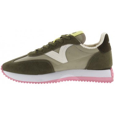 Baskets femme VICTORIA modèle 1134100 KAKI