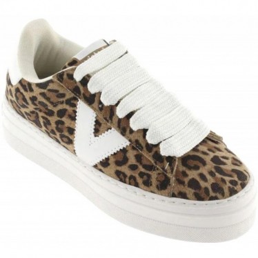 Chaussures de sport Victoria 1092176 Barcelona en daim pour femme LEOPARDO