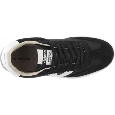 Chaussures de sport en daim et nylon Victoria 1126193 Berlin NEGRO