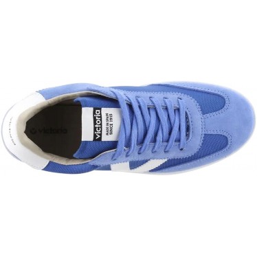 Chaussures de sport en daim et nylon Victoria 1126193 Berlin AZUL