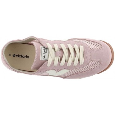 Chaussures de sport Victoria 1158105 Saturno en daim pour femme NUDE