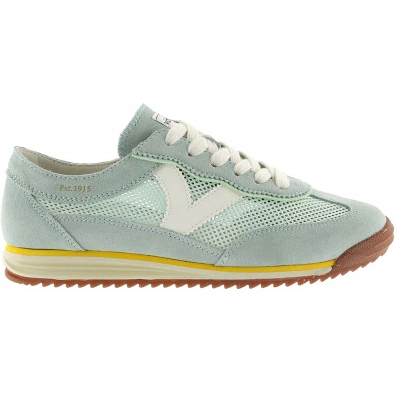Chaussures de sport Victoria 1158105 Saturno en daim pour femme JADE