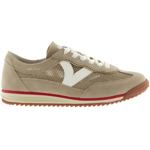 Chaussures de sport Victoria 1158105 Saturno en daim pour femme BEIGE Chaussures de sport Victoria 1158105 Saturno en daim pour femme BEIGE