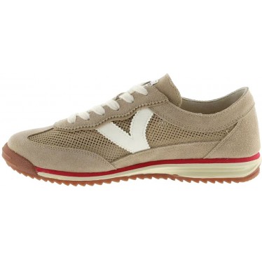 Chaussures de sport Victoria 1158105 Saturno en daim pour femme BEIGE