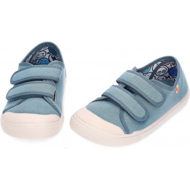Baskets pieds nus VULLADI Dimoni 8195 OCEAN