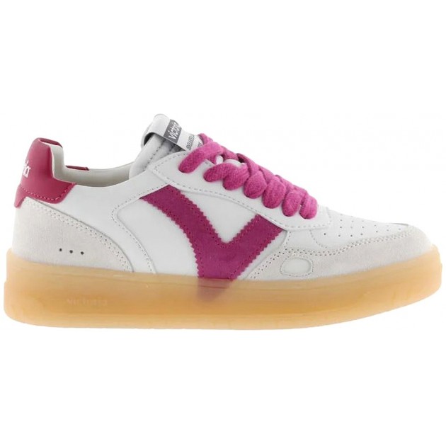 Baskets Victoria 1257129 Seoul effet cuir pour femme FUCSIA Baskets Victoria 1257129 Seoul effet cuir pour femme FUCSIA