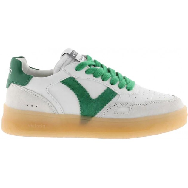 Baskets Victoria 1257129 Seoul effet cuir pour femme VERDE Baskets Victoria 1257129 Seoul effet cuir pour femme VERDE