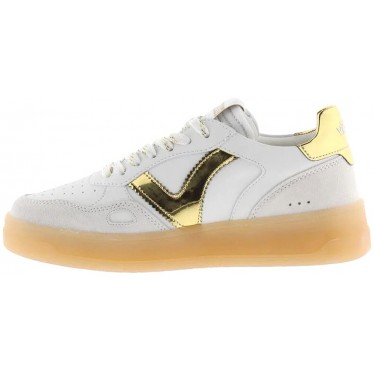 Chaussures de sport effet cuir Victoria 1257130 Seoul pour femme ORO