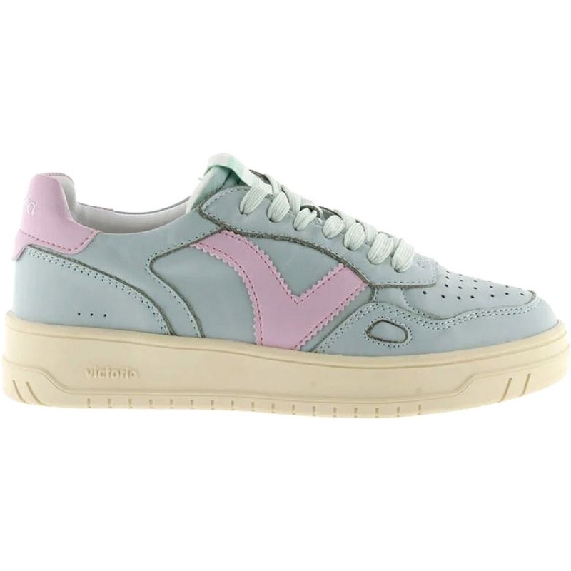 Baskets en cuir Victoria 1257132 Seoul pour femme JADE