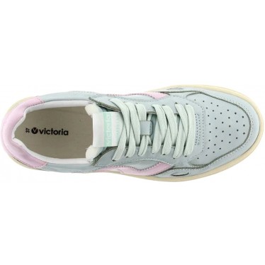 Baskets en cuir Victoria 1257132 Seoul pour femme JADE