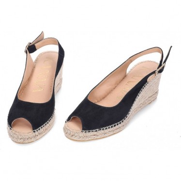 Sandales en cuir KANNA 25KV0705 NEGRO