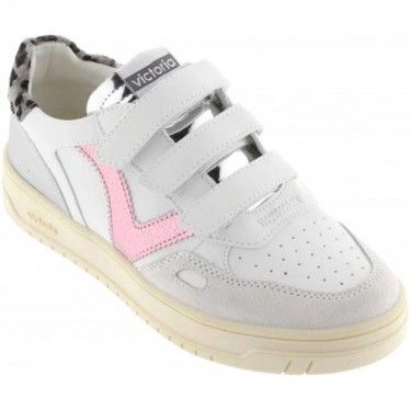 Baskets Victoria 1257134 Seoul à imprimé animal pour femme ROSA