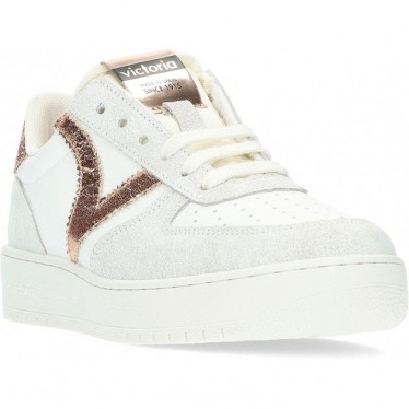 BASKETS FISSURÉES VICTORIA MADRID 1258233 WHITE_NUDE