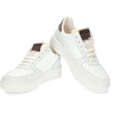 BASKETS FISSURÉES VICTORIA MADRID 1258233 WHITE_NUDE