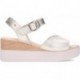 Sandales femme PEPE SAENZ PS11440 PLATINO