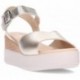 Sandales femme PEPE SAENZ PS11440 PLATINO