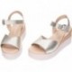 Sandales femme PEPE SAENZ PS11440 PLATINO