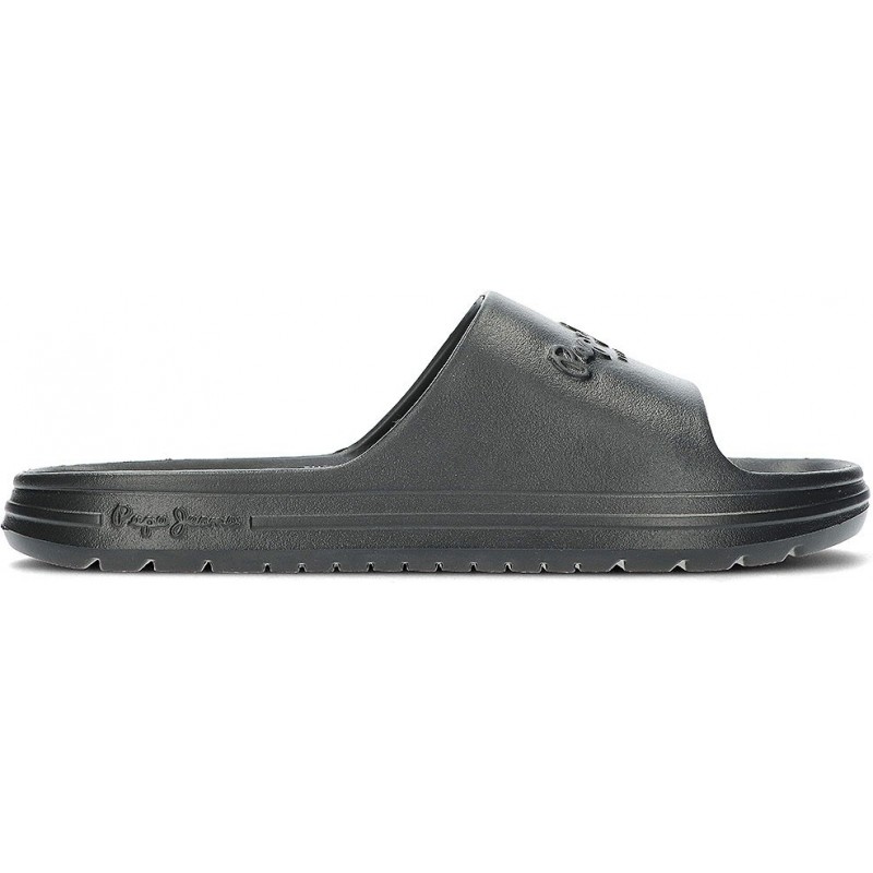 PEPE JEANS SLIDE DE PLAGE TONGS PMS70159 NEGRO