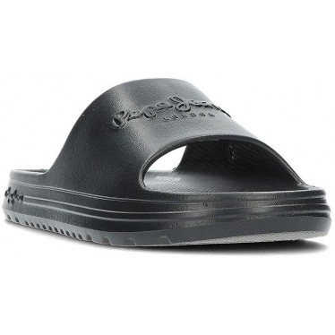 PEPE JEANS SLIDE DE PLAGE TONGS PMS70159 NEGRO