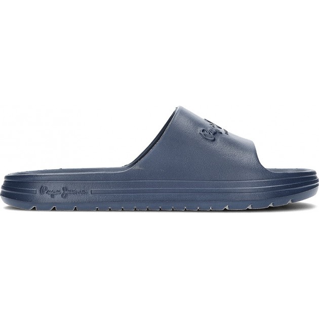 PEPE JEANS SLIDE DE PLAGE TONGS PMS70159 AZUL PEPE JEANS SLIDE DE PLAGE TONGS PMS70159 AZUL