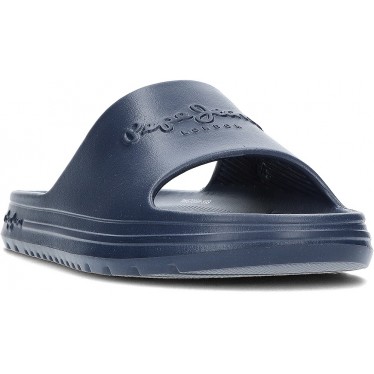 PEPE JEANS SLIDE DE PLAGE TONGS PMS70159 AZUL