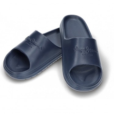 PEPE JEANS SLIDE DE PLAGE TONGS PMS70159 AZUL