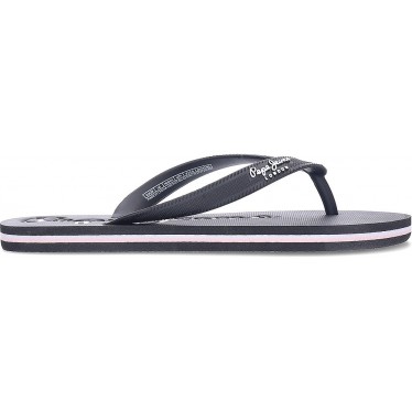Tongs PEPE JEANS Bay Beach PLS70124 BLACK