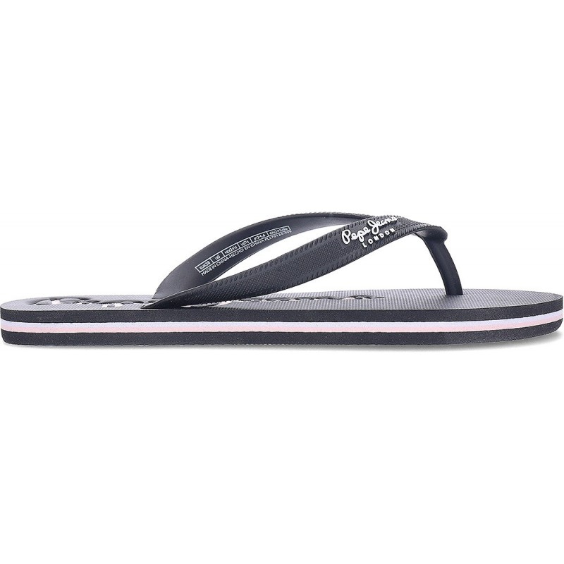 Tongs PEPE JEANS Bay Beach PLS70124 BLACK
