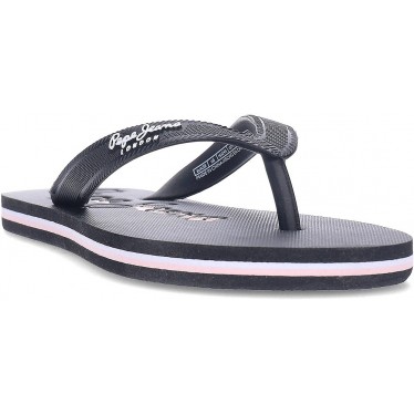 Tongs PEPE JEANS Bay Beach PLS70124 BLACK