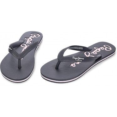 Tongs PEPE JEANS Bay Beach PLS70124 BLACK