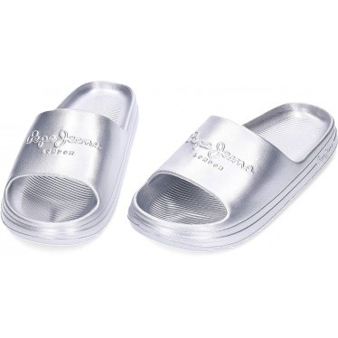 Tongs de plage PEPE JEANS PLS70165 SILVER